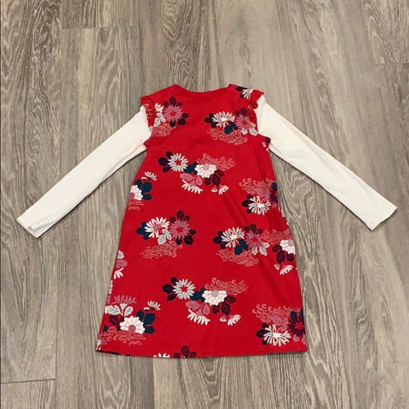 NWOT Tea Collection Kata Wrap Neck Dress - Picture 3 of 4